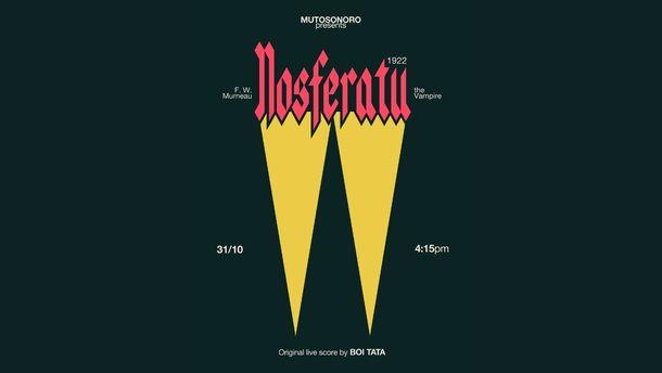 Nosferatu (1922) med live-musik af Boi Tata